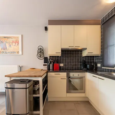 Сasa de vacaciones Beachside Retreat In De Haan, Cleaning Included *